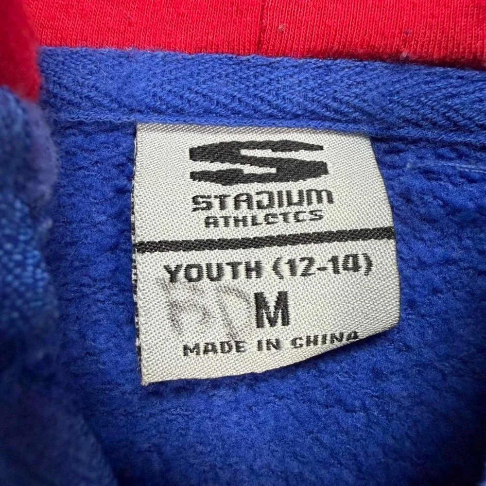 Kansas Jayhawks youth full zip jacket size‎ m 10-12